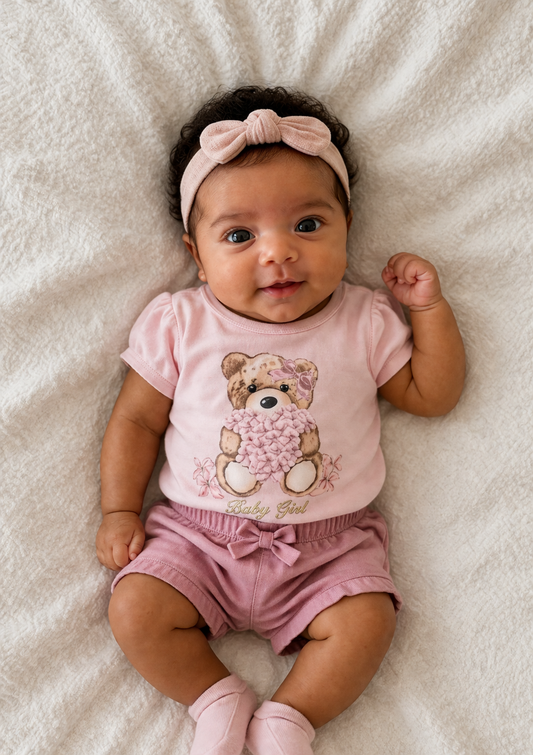 Pink Bear Girl